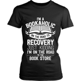 I'm a Bookaholic Fitted T-shirt - Gifts For Reading Addicts