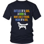 Outside of a dog, a book is ... - Gifts For Reading Addicts