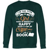 Books and Coffee Sweatshirt - Gifts For Reading Addicts