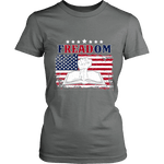 Freadom Fitted T-shirt - Gifts For Reading Addicts