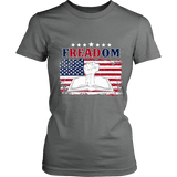 Freadom Fitted T-shirt - Gifts For Reading Addicts