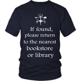 If found return to bookstore - Gifts For Reading Addicts