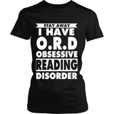 Stay Away i have O.R.D - Gifts For Reading Addicts