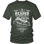 I am a reader Unisex T-shirt - Gifts For Reading Addicts