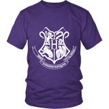 The Hogwarts Crest Unisex T-shirt - Gifts For Reading Addicts