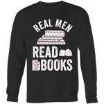 Real men read books - Gifts For Reading Addicts