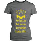 The reading Nirvana T-shirt - Gifts For Reading Addicts