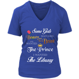 Beauty And The Beast V-neck - Gifts For Reading Addicts