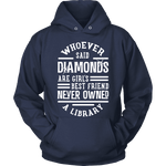 Diamonds & Libraries - Gifts For Reading Addicts