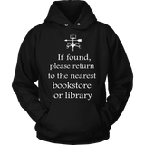 If found return to bookstore - Gifts For Reading Addicts