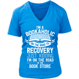 I'm a Bookaholic V-neck - Gifts For Reading Addicts