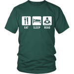 Eat, Sleep, Read Unisex T-shirt - Gifts For Reading Addicts