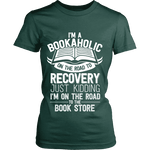 I'm a Bookaholic Fitted T-shirt - Gifts For Reading Addicts