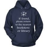 If found return to bookstore - Gifts For Reading Addicts