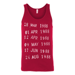 Library Stamp Unisex Tank - Gifts For Reading Addicts