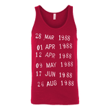 Library Stamp Unisex Tank - Gifts For Reading Addicts