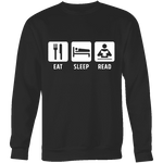 Eat, Sleep, Read Sweatshirt - Gifts For Reading Addicts