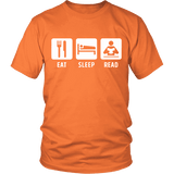 Eat, Sleep, Read Unisex T-shirt - Gifts For Reading Addicts