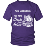 Nerd Girl Problem - Gifts For Reading Addicts