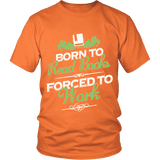 Born to read books forced to work Unisex T-shirt - Gifts For Reading Addicts