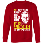 It is a book in my pocket - Gifts For Reading Addicts