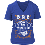 BAE, Books Are Everything V-neck - Gifts For Reading Addicts