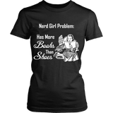 Nerd Girl Problem - Gifts For Reading Addicts