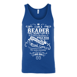 I am a reader Unisex Tank - Gifts For Reading Addicts