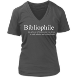 Bibliophile V-neck - Gifts For Reading Addicts