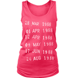 Library Stamp Womens Tank - Gifts For Reading Addicts