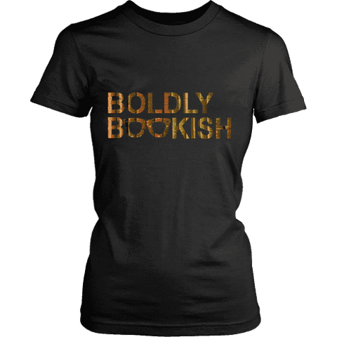 Boldly bookish Fitted T-shirt - Gifts For Reading Addicts