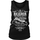 I am a reader Womens Tank - Gifts For Reading Addicts