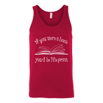 If You Were a Book You Would Be Fine Print Unisex Tank Top - Gifts For Reading Addicts