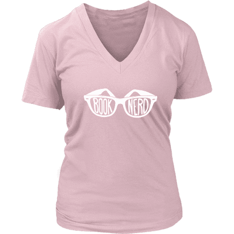 Book Nerd V-neck - Gifts For Reading Addicts