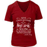 "We've loved each other" V-neck Tshirt - Gifts For Reading Addicts