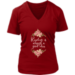 "Reading" V-neck Tshirt - Gifts For Reading Addicts