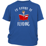 "I otter be reading"YOUTH SHIRT - Gifts For Reading Addicts