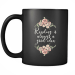 "Reading"11oz black mug - Gifts For Reading Addicts