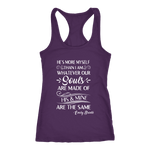 "He's more myself than i am" Women's Tank Top - Gifts For Reading Addicts