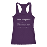 "Book hangover" Women's Tank Top - Gifts For Reading Addicts