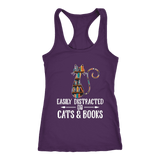 "Cats and books" Women's Tank Top - Gifts For Reading Addicts