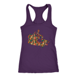 "Canada Bookish Map" Women's Tank Top - Gifts For Reading Addicts