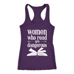 "Women who read" Women's Tank Top - Gifts For Reading Addicts