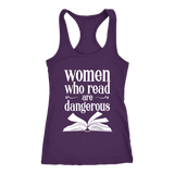 "Women who read" Women's Tank Top - Gifts For Reading Addicts