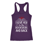 "I love you" Women's Tank Top - Gifts For Reading Addicts