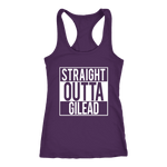 "Straight outta gilead" Women's Tank Top - Gifts For Reading Addicts