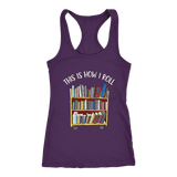 "This is how i roll" Women's Tank Top - Gifts For Reading Addicts