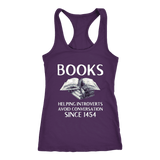 "Books" Women's Tank Top - Gifts For Reading Addicts