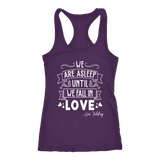 "We fall in love" Women's Tank Top - Gifts For Reading Addicts