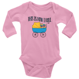 "This Is How I Roll"Long Sleeve Baby Bodysuit